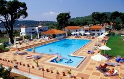 Zeus Hotel Koukounaries Exterior foto